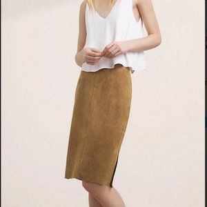 - Wilfred Free Vegan Suede Skirt